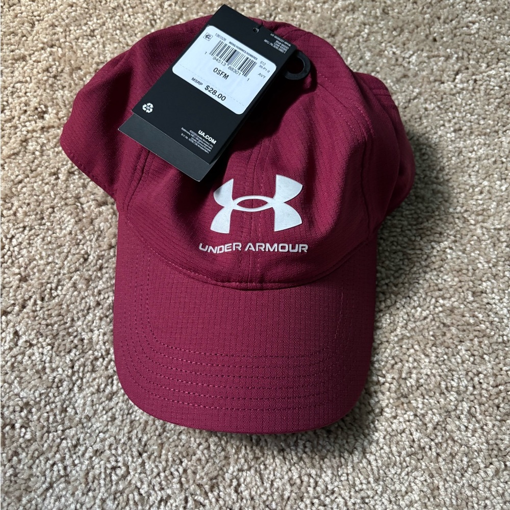 Under Armour Maroon Cap
